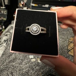 Pandora halo ring